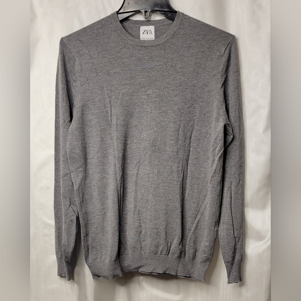 Zara crew neck pullover sweater